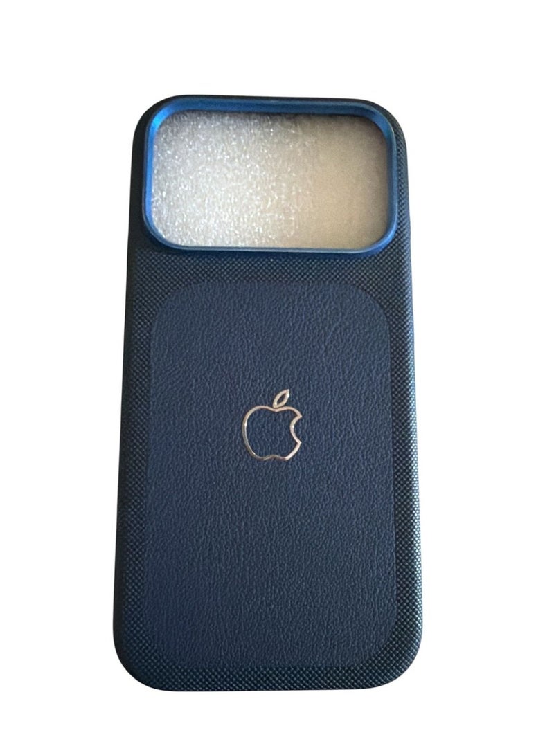 Multi Impex iPhone 17 Pro Midnight Navy Hybrid Leather Case - Image 2